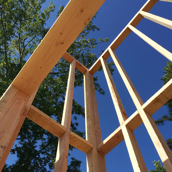 Patio room addition framing fullerton